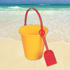 Bucket with shovel