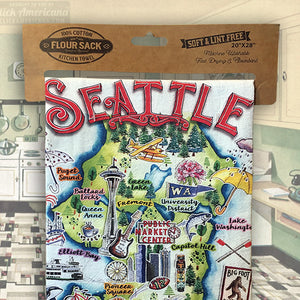 Seattle Dish Towel