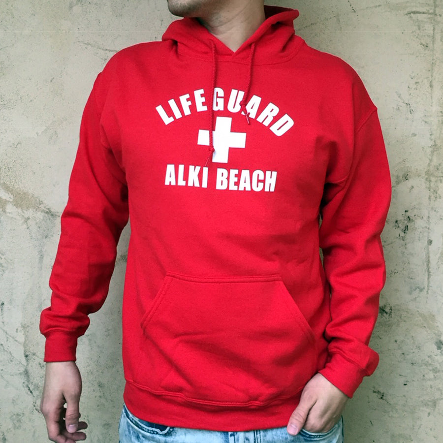 Alabama Lifeguard  Lifeguarding Hoodie, Hooded Fleece Beach Hoody